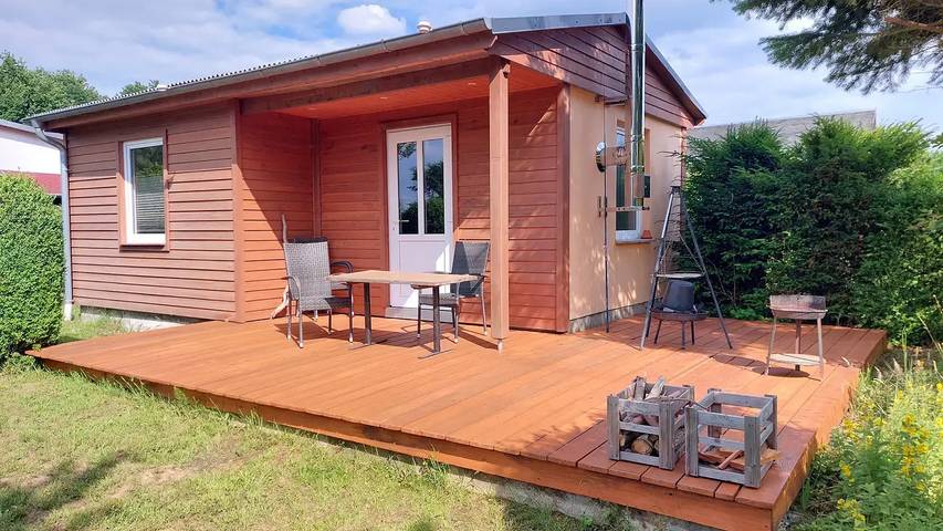 Bungalow für 2 Personen, mit Garten an der Müritz