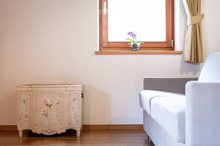 Ganze Wohnung, Haus Landheim Apart. Bergblick mit separatem Schlafzimmer und Wasserfallblick! in Antholz, Rasen-Antholz
