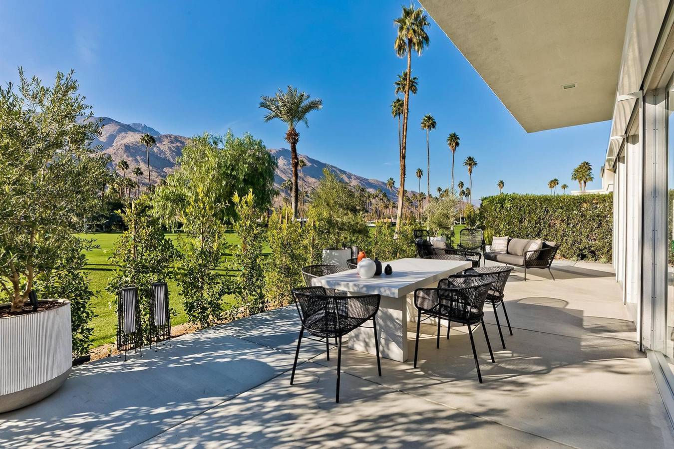 Indian Canyon Oasis in Palm Springs in Palm Springs, Coachella Valley
