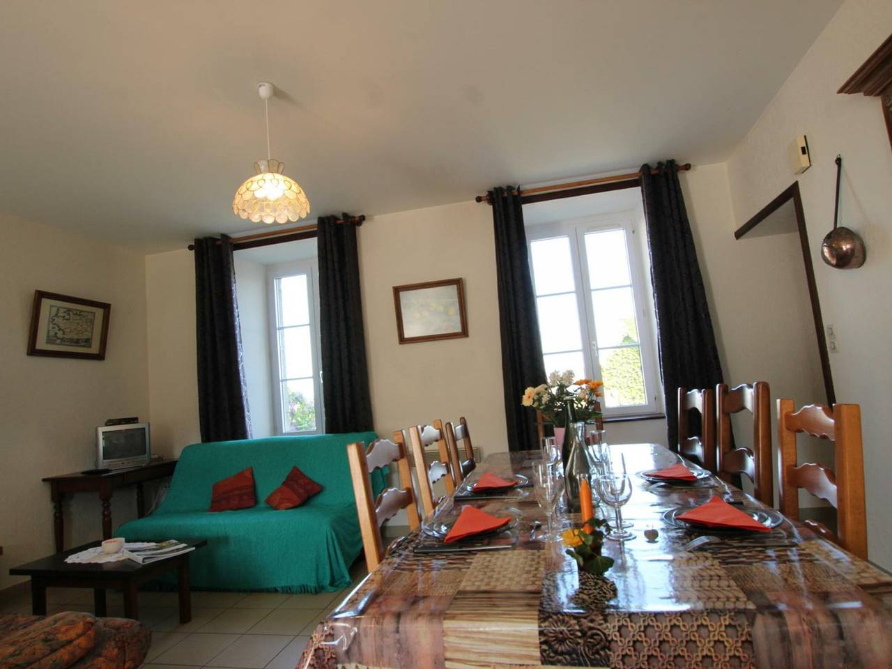 Charmantes Haus mit Kamin und Haustiere erlaubt in Ver in Ver, Coutances und Umgebung