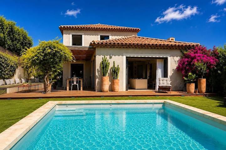 Villa pour 8 personnes, avec Jardin à Mouans-Sartoux