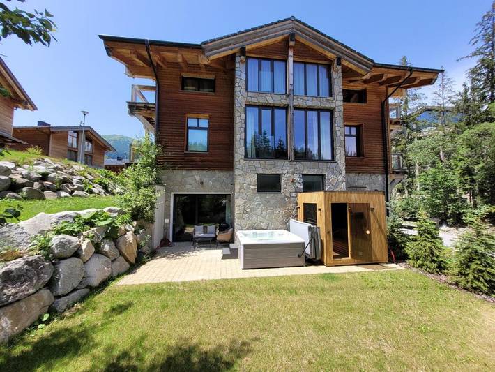 Apartament wakacyjny dla 4 osób, z widok i sauna oraz ogród w Słowacja