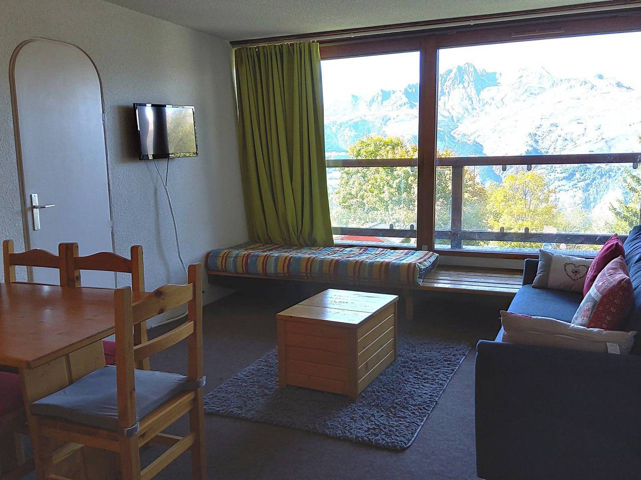 Appartement entier, Appartement 2 pièces pour 6 à Arc 1600, proche piste, animaux admis in Arc 1600, Bourg-Saint-Maurice