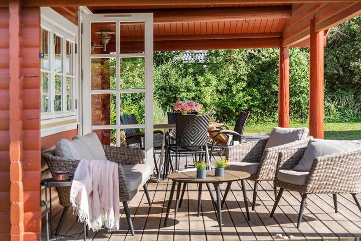 Ferienhaus für 5 Personen, mit Terrasse und Garten, kinderfreundlich in Dyngby Strand