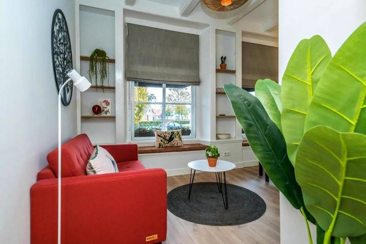 Ferienwohnung für 4 Personen, mit Garten und Sauna sowie Ausblick in Renesse