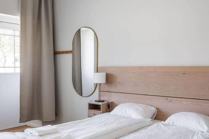 Ferienwohnung für 4 Personen, mit Pool in Beddingestrand