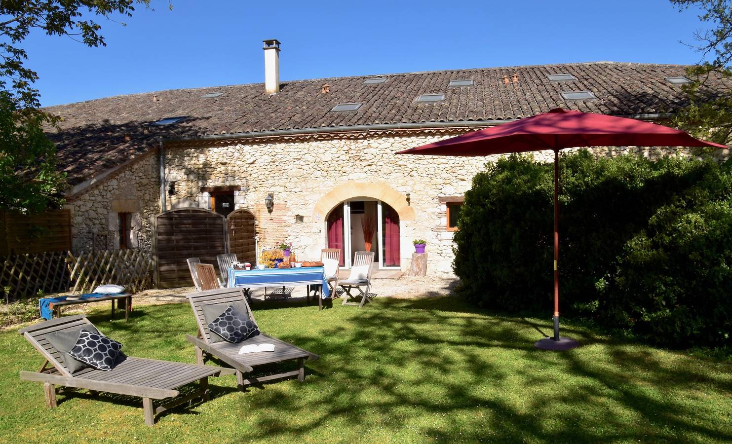 Gite 6 "L’étable" in Monflanquin, Région de Villeneuve-sur-Lot