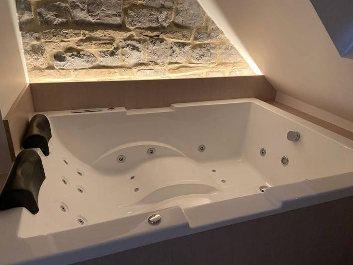 Vakantiewoning voor 2 personen, with Whirlpool and Sauna as well as Uitzicht in Theux