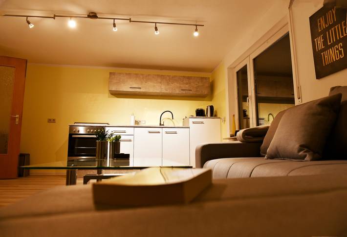 Ferienhaus für 3 Personen, mit Terrasse und Balkon/Terrasse, kinderfreundlich in Rhön-Bayern - 4