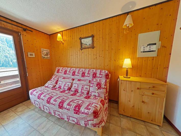 Ganze Wohnung, Gemütliches Studio für 4 Personen, Balkon, Parkplatz, im Zentrum von Grand Bornand in Le Grand-Bornand, Annecy und Umgebung