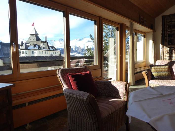 Baita per 6 persone, con giardino in Engadina