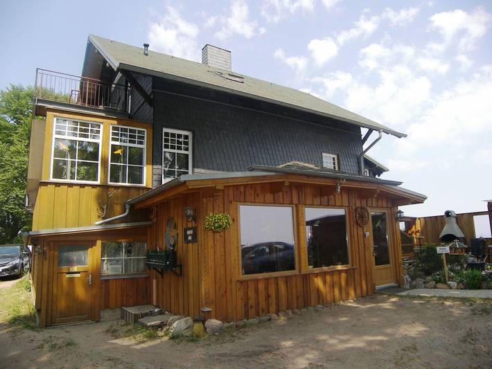 Ferienwohnung für 4 Personen, mit Ausblick und Seeblick sowie Balkon und Garten, kinderfreundlich in Bernsteinbäder - 4