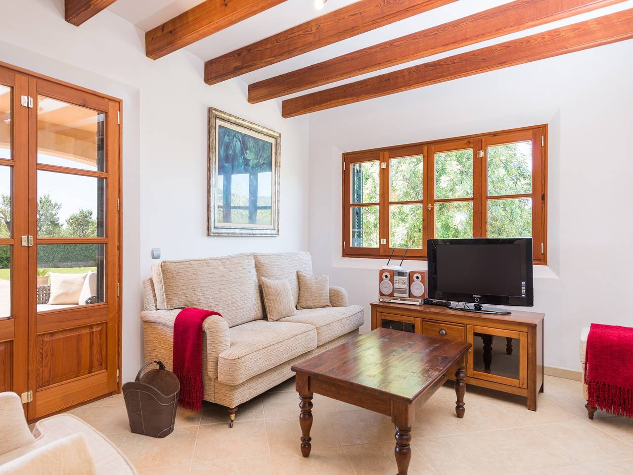 Can Bielet - Villa Con Piscina Privada in Binisalem, Interior de Mallorca