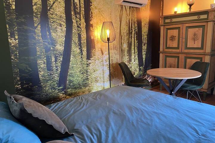 Appartement de vacances pour 2 personnes, avec jacuzzi ainsi que terrasse et jardin, animaux acceptés