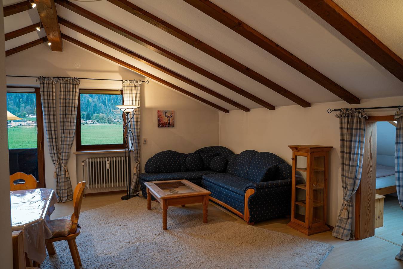 Entire studio, Studio Apartment 'Brünnsteinblick' with Mountain View and Balcony in Oberaudorf, Bavarian Alps
