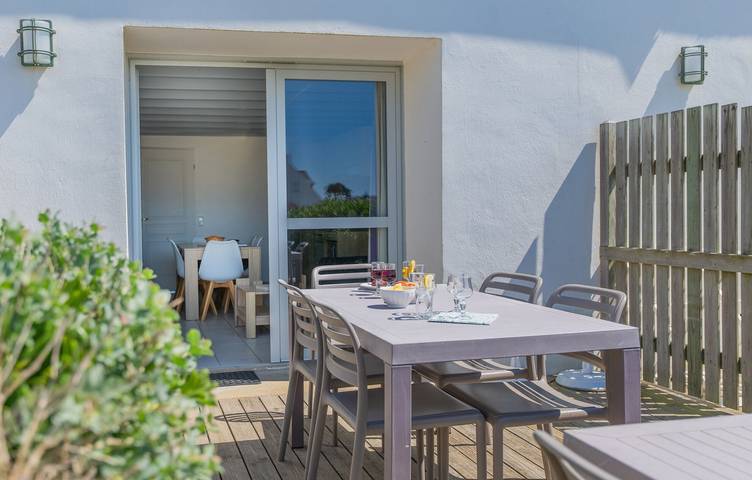 Gîte pour 4 personnes, avec piscine ainsi que terrasse et bassin pour enfant, animaux acceptés à Batz-sur-Mer - 4