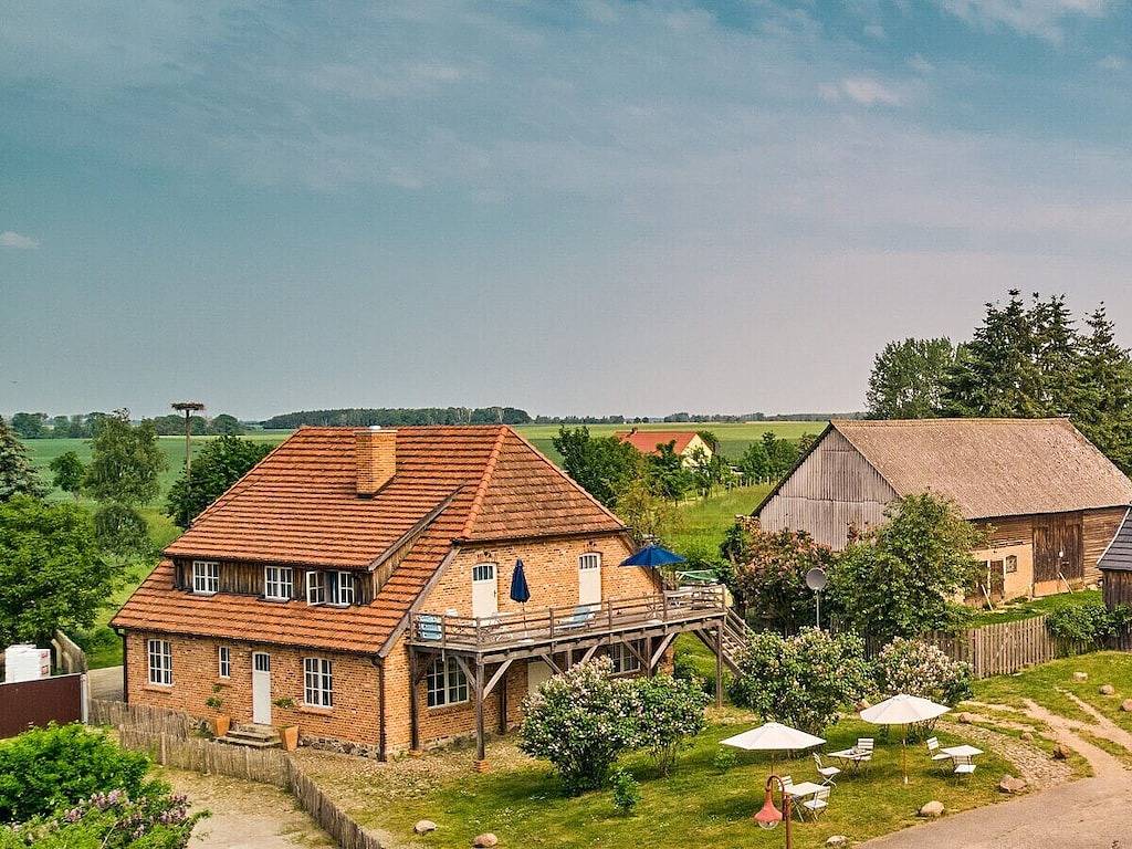Stellmacherei im Gutshaus Lexow in Walow, Mecklenburgische Seenplatte