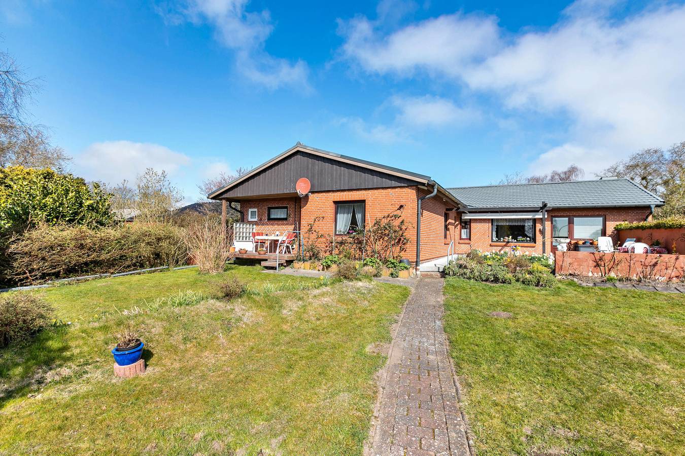 Ganze Wohnung, Ferienwohnung 'Grenznah Garten Ruhig ' mit Privatterrasse, Garten und Wi-Fi in Ladelund, Nordfriesland