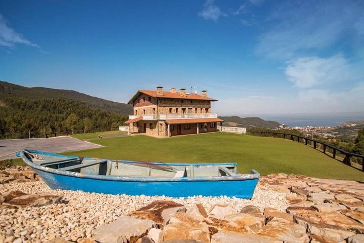 Apartamento rural para 6 personas, con jardín además de vistas y balcón en Munguía - 3