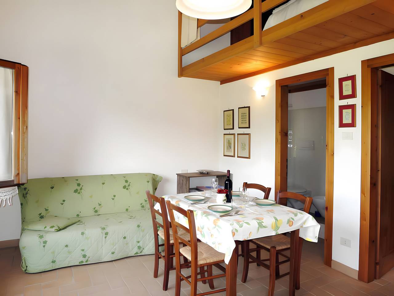 Ganze Wohnung, Ferienhaus 'San Michele - Capanna Scopi' mit Bergblick, Wlan und Klimaanlage in Montieri, Grosseto Provinz