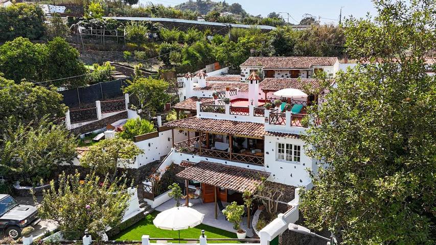 Casa rural para 6 personas, con Balcón y Terraza además de Jardín y Vistas en Valleseco - 2