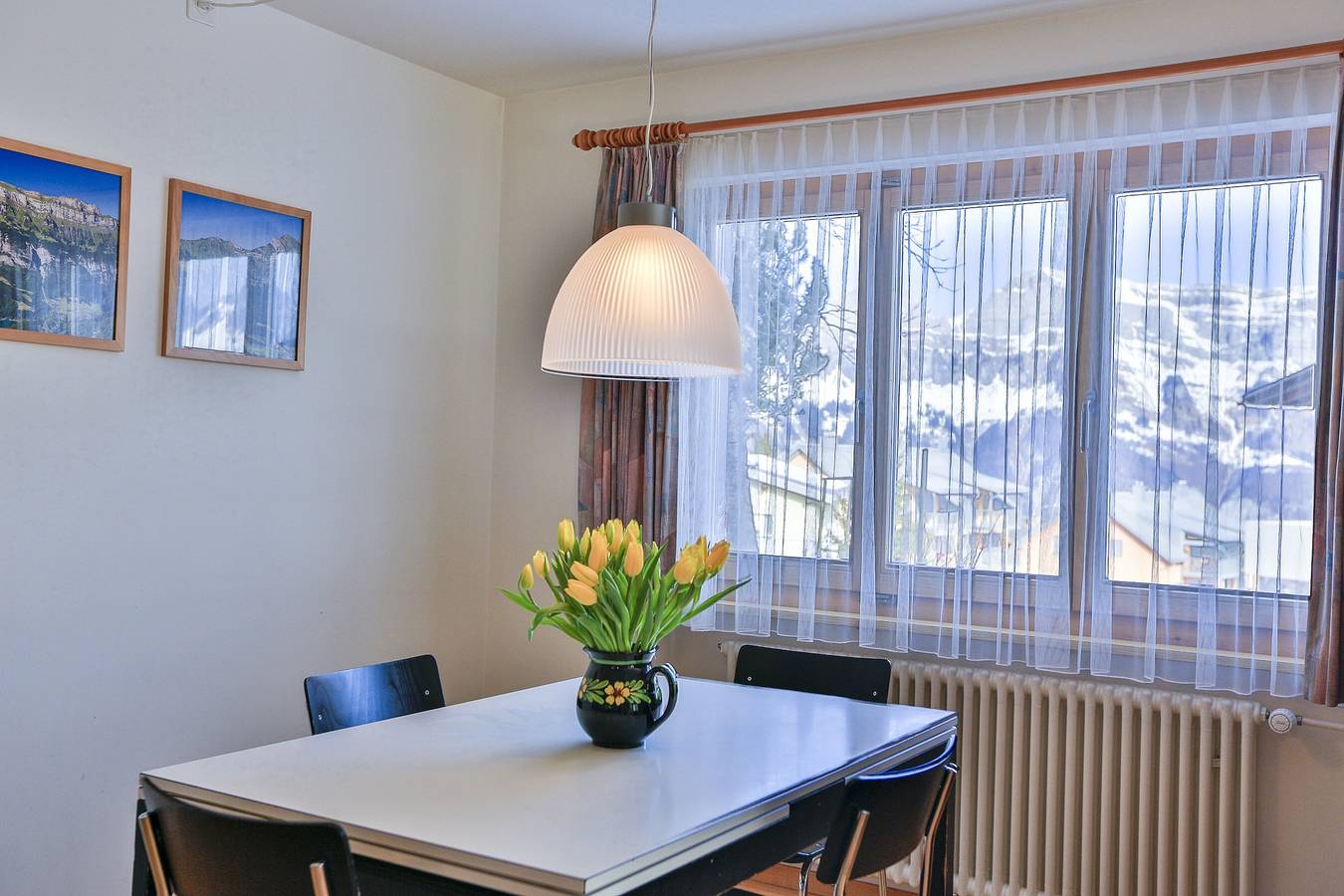 Ganze Ferienwohnung, Ferienwohnung Steinröschen - 3.5 Zimmerwohnung Bad/Dusche/Terrasse in Flums, Churer Rheintal