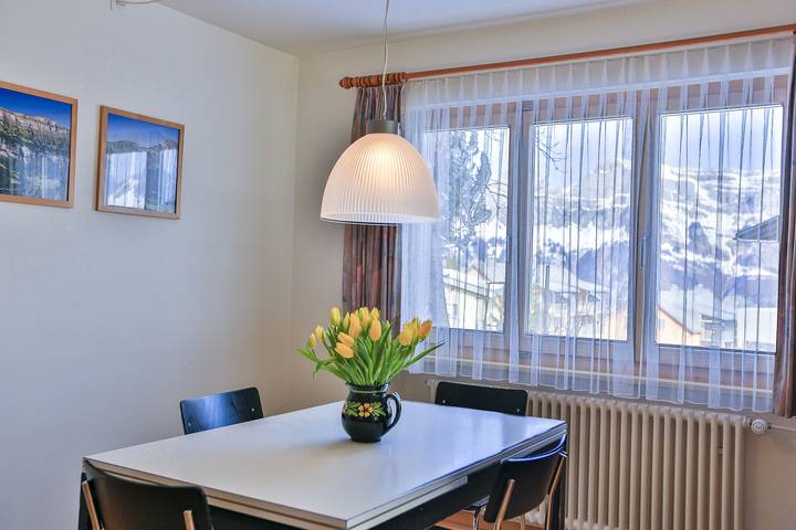 Ganze Ferienwohnung, Ferienwohnung Steinröschen - 3.5 Zimmerwohnung Bad/Dusche/Terrasse in Flumserberg, Flums