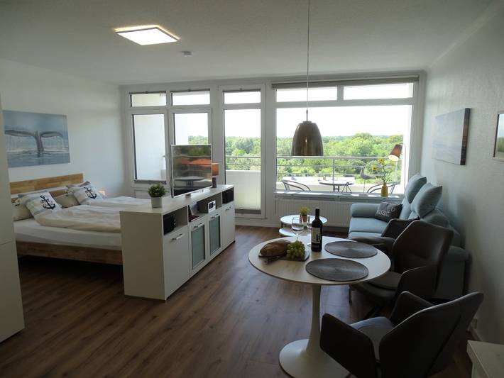 Ferienwohnung für 2 Personen, mit Sauna und Pool sowie Balkon in Dahme - 3