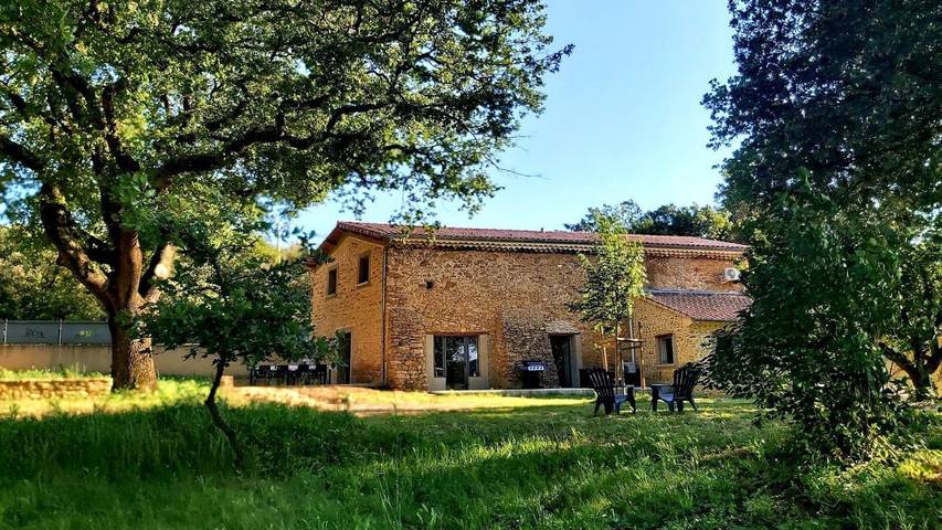 Maison de vacances pour 6 personnes, avec jardin ainsi que vue et terrasse