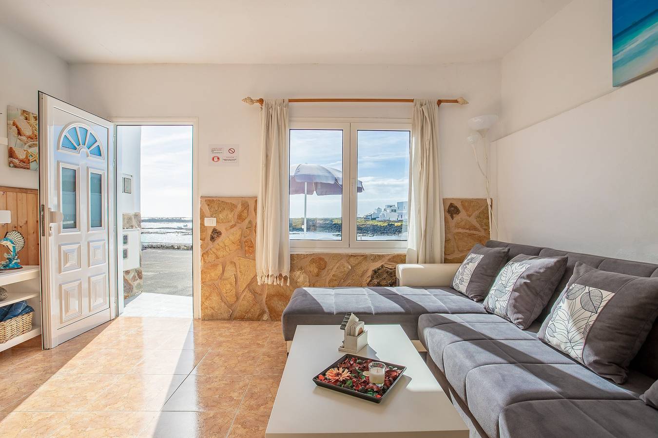 Appartement entier, Appartement de vacances pour 4 personnes in Orzola, Haría