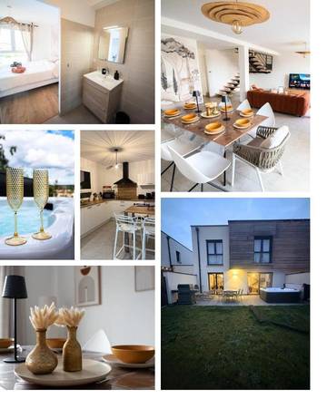 Location de vacances pour 8 personnes, avec jardin et jacuzzi à Amnéville