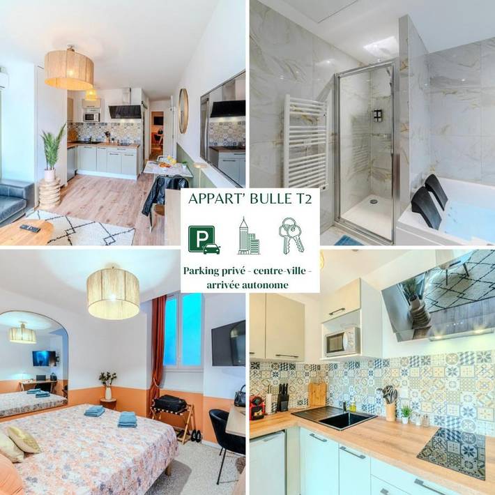 Appartement de vacances pour 2 personnes, avec jacuzzi et jardin