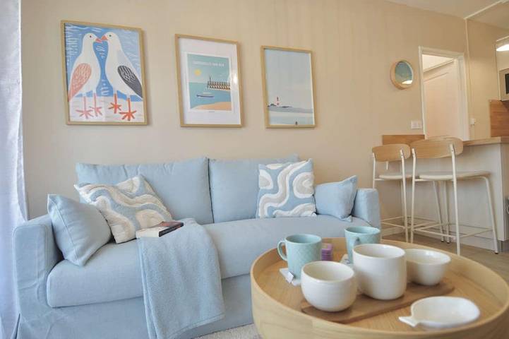 Gîte pour 4 personnes, avec balcon dans Office De Tourisme De Courseulles Sur Mer - 4