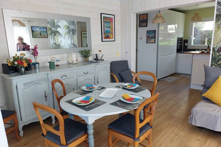 Appartement de vacances pour 4 personnes, avec Terrasse et Jardin