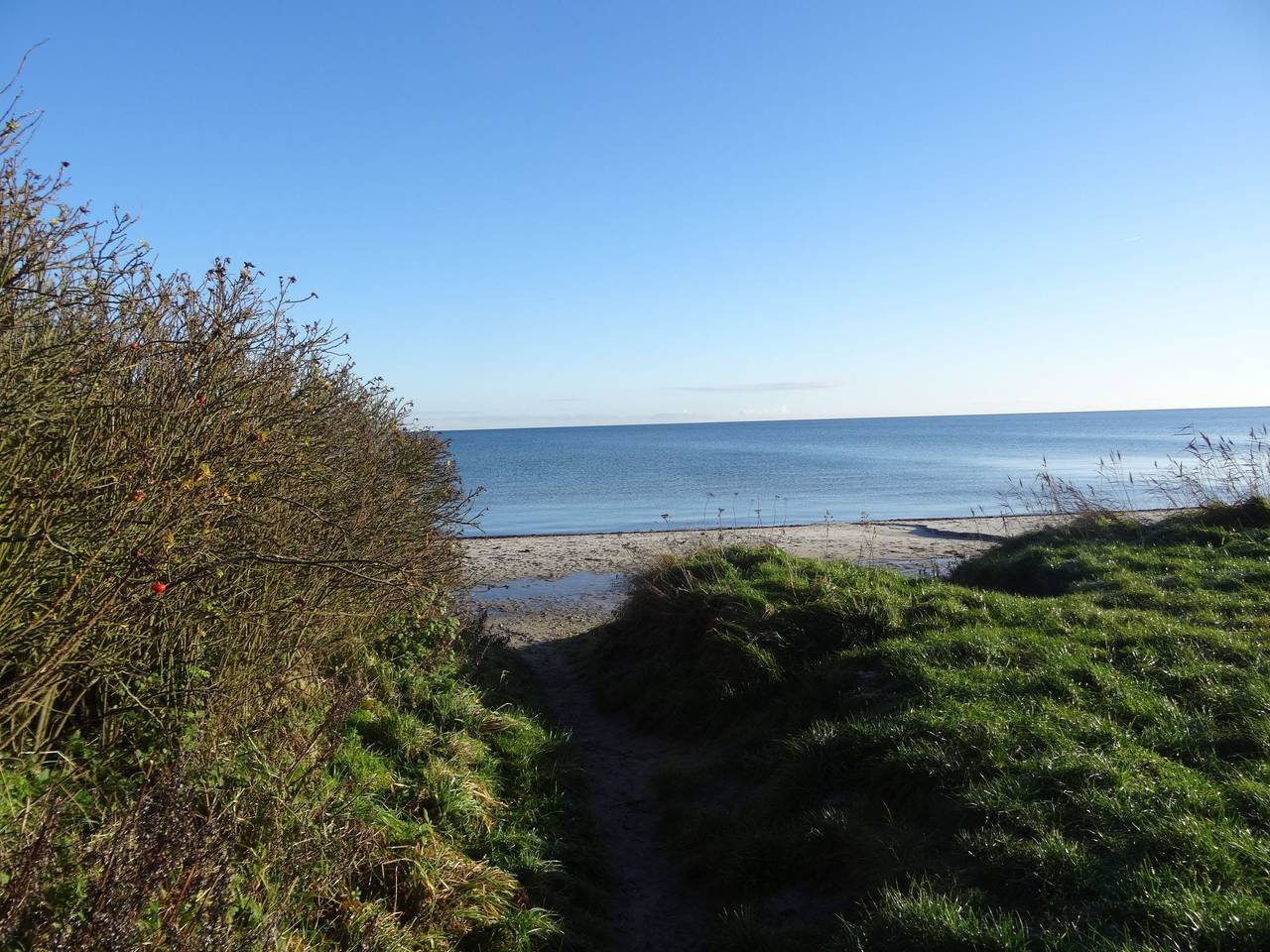 Urlaub am Meer im Ferienhaus mit Sauna in Maasholm-Bad, Maasholm