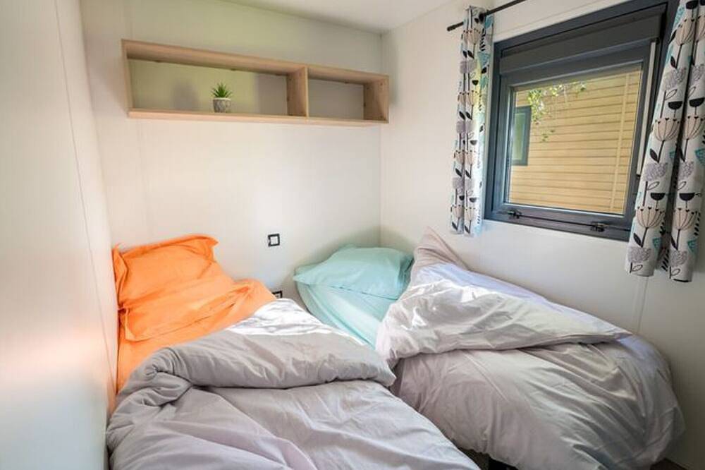 Mobil-home 2 chambres avec terrasse et salon de jardin in Granges-Aumontzey, Parc naturel régional des Ballons des Vosges