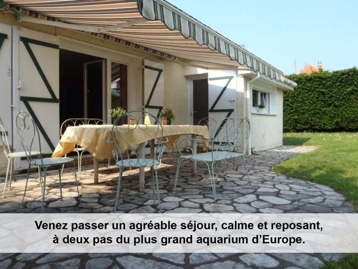 Maison de vacances pour 9 personnes, avec Terrasse et Jardin à Saint-Martin-Boulogne