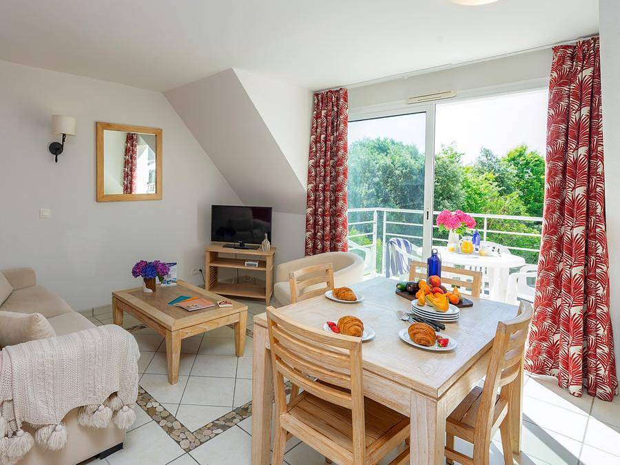 Résidence Goélia - Le Domaine Des Glénan - Appartement 6 personen - G/295_2 Kamers Hut 6 Personen Cote Village in Fouesnant, Côte de Cornouaille
