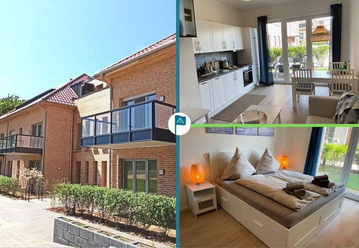 Ferienwohnung für 4 Personen, mit Terrasse in Wyk auf Föhr