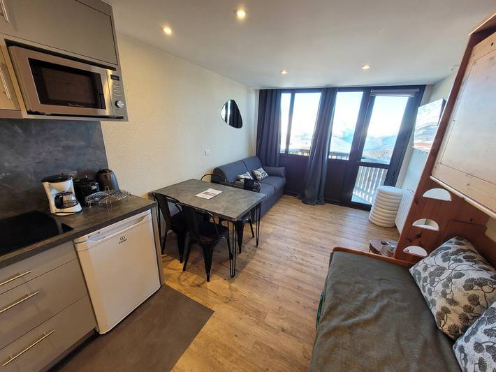 Gîte pour 4 personnes, avec Balcon dans Aime 2000