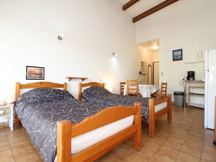 Studio pour 2 personnes, avec Terrasse