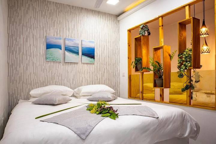 Ferienwohnung für 3 Personen, mit Terrasse und Ausblick, mit Haustier auf den Malediven