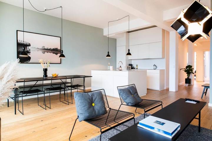 Apartahotel para 8 personas, con vistas en Copenhague