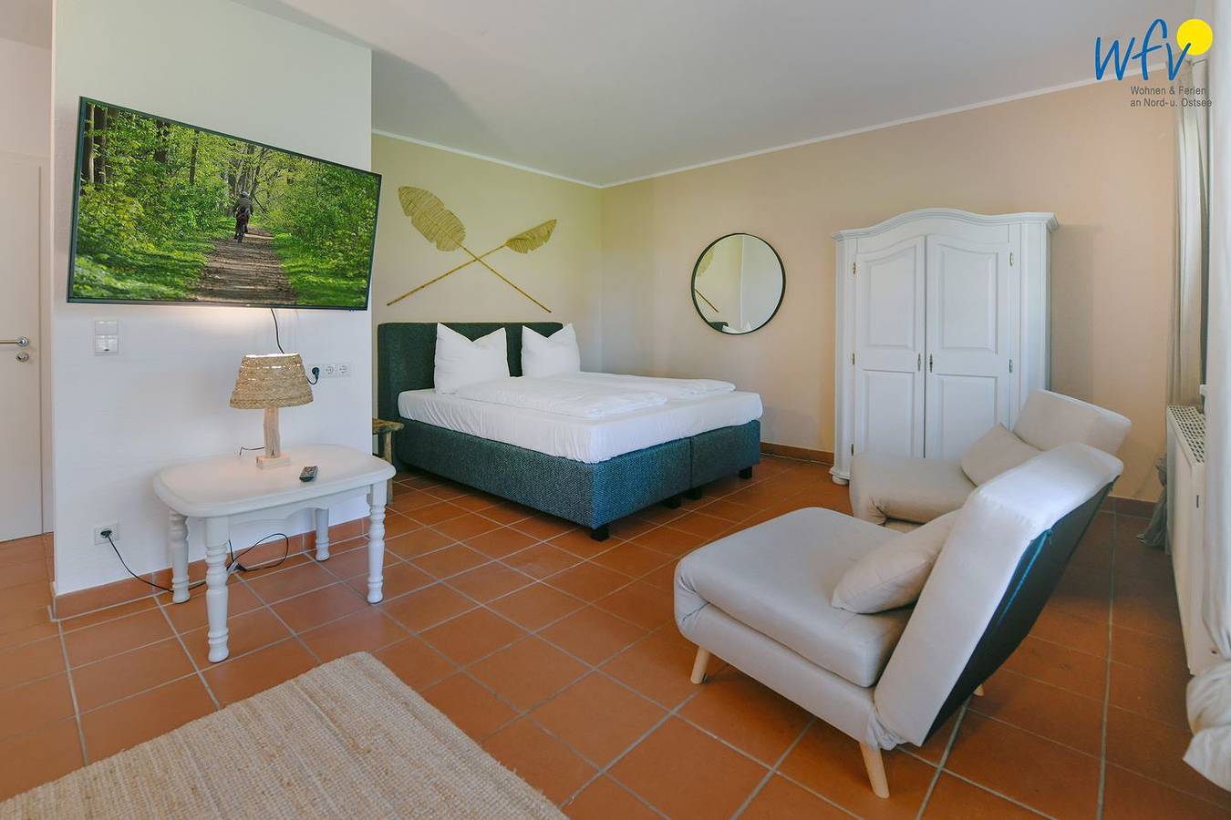 Apartamento entero, Ferienhaus am Gutspark Dranske Ferienwohnung Heiderose in Lancken, Dranske