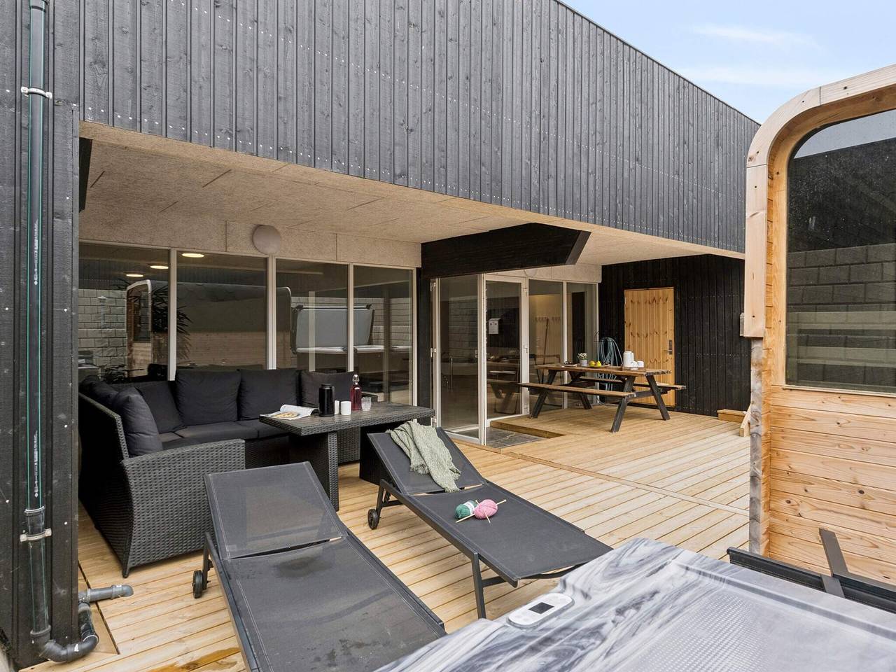 5 Sterne Ferienhaus in Blokhus in Hune, Jammerbugt