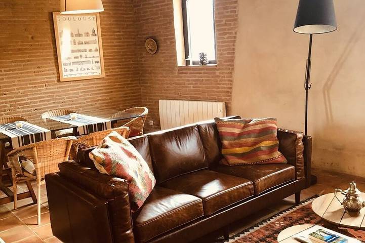 Gîte pour 5 personnes, avec Jardin à Beauzelle