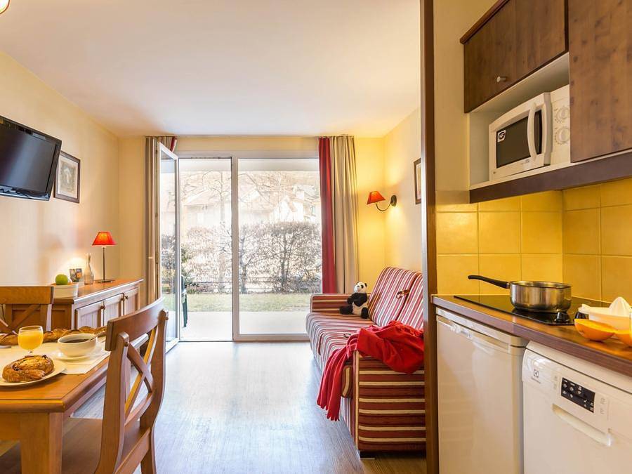 Pierre & Vacances Résidence Les Trois Domaines - Studio 2 personen - Studio Standard in Ax-les-Thermes, Französische Pyrenäen