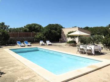 Villa in Cala s'Almonia, Santanyí für 4 