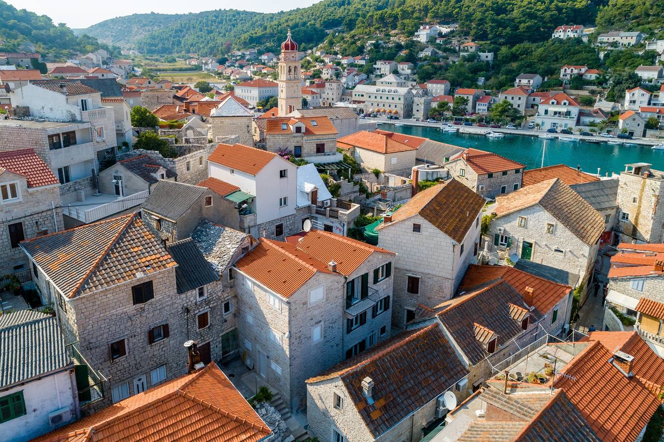 Ganze Wohnung, Apartments by the sea Pučišća, Brač - 15381 in Pucisca, Brac