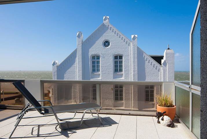 Ferienwohnung für 3 Personen, mit Balkon und Sauna auf den Ostfriesische Inseln
